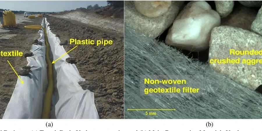 Illustrative image of Geotechnical road drainage in Leeds