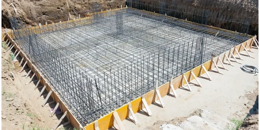 Illustrative image of Raft/mat foundation design in Leeds