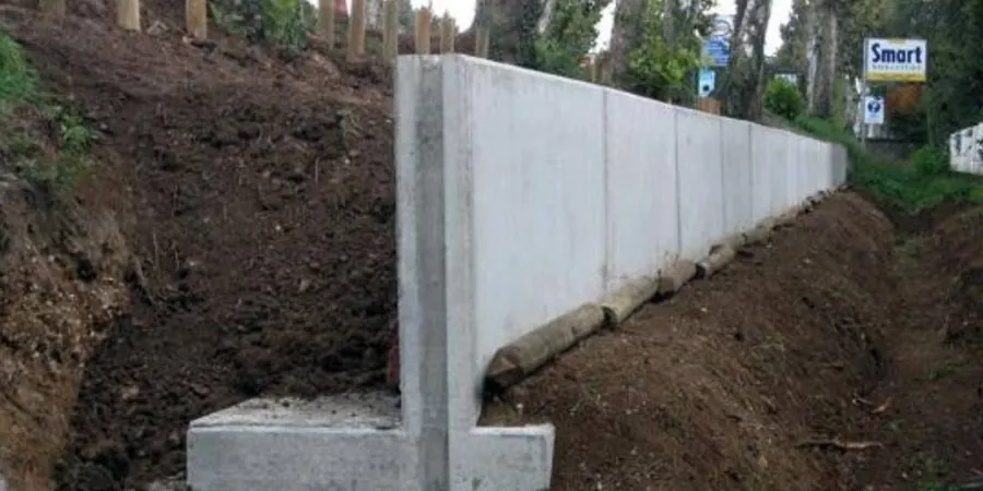 Illustrative image of Retaining wall design in Leeds